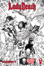 Lady Death: Hellraiders #1 - Comic Shop Raw Edition