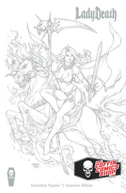Lady Death: Extinction Express - Comic Shop Incentive Edition