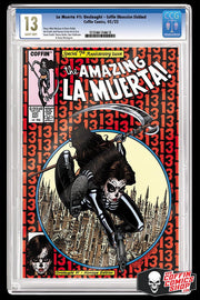 La Muerta: Onslaught - Comic Shop Coffin Obsession Slabbed Edition