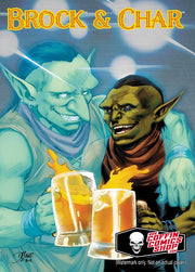 Brock & Char: Rookie Card Metallicard