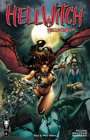 Hellwitch: Hellbourne #1 - Black & White Edition