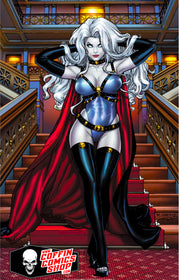 Lady Death: Majestic 11x17" Print