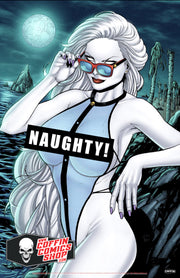 Lady Death: Swimsuit Anthony Spay Naughty 11x17" Print