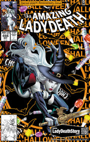 Lady Death: Creepy Crawler Halloween 11x17" Print