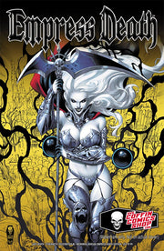 Lady Death: Cybernetic Desecration #1 - Memorial Ashcan Empress Death Edition