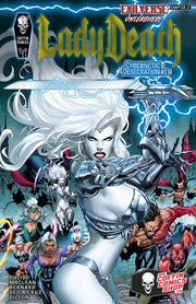 Lady Death: Cybernetic Desecration - Premiere Kickstarter Edition - Gold Foil