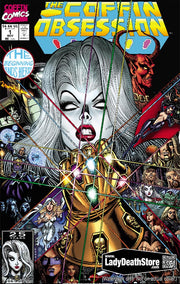 Lady Death: Coffin Gauntlet 11x17" Print