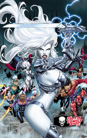 Lady Death: Cybernetic Desecration 11x17" Print