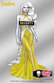 Lady Death: Diabolical Harvest #1 - Naughty Gown Metal Chase Edition - Gold