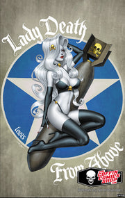 Lady Death: Death From Above II 11x17" Print