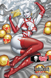 Lady Death: Eternal Sabbath - "Certified" Metallic Chase Edition - Scarlet
