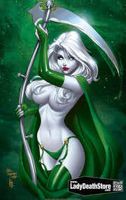 Lady Death: Emerald Reaper 11x17" Print