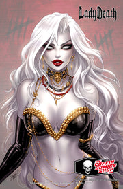 Lady Death: Enchantments #1 - Dawn's Coffinversary Metallic Edition