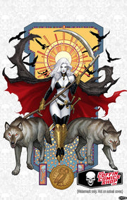 Lady Death: Frank Cho Legend 2024 11x17" Print