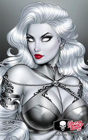 Lady Death: Lady in Silver 11x17" Print
