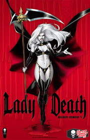 Lady Death: Malevolent Decimation #1 - Black & White Premiere Edition