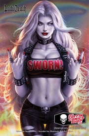 Lady Death: Malevolent Decimation #1 - Swornfest Sun Khamunaki Holo-Foil Edition