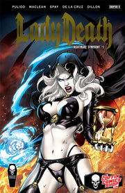 Lady Death: Nightmare Symphony - Premiere Kickstarter Edition - Gold Foil