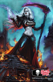 Lady Death: Naughty Hell Bringer 11x17" Print