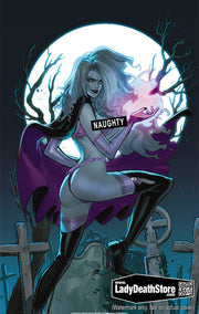 Lady Death: Naughty Moonlight 11x17” Print