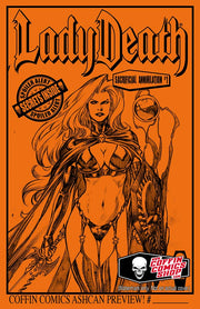 Lady Death: Sacrificial Annihilation Ashcan Preview - Lady Death Cover