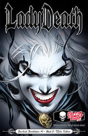 Lady Death: Sacrificial Annihilation #1 - Black & White Edition