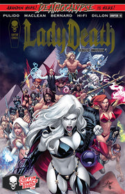 Lady Death: Sacrificial Annihilation - Premiere Kickstarter Edition - Gold Foil