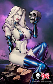 Lady Death: Skull Candy 11x17" Print