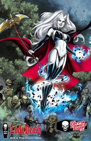 Lady Death: Treacherous Infamy #1 - Black & White Premiere Edition