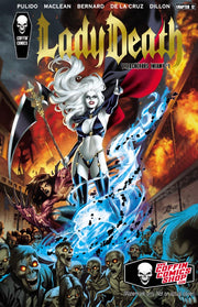 Lady Death: Treacherous Infamy - Premiere Kickstarter Edition - Gold Foil