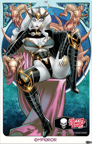 Lady Death: Tarot Major Arcana - IV. The Emperor 11x17" Print