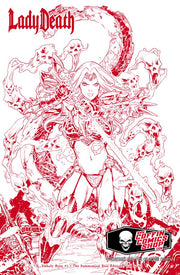 Lady Death: Unholy Ruin #1 - The Summoning Raw Edition