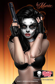 La Muerta: Descent #1 - Keith Garvey Battle Damaged Edition