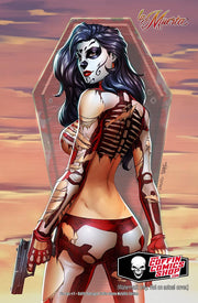 La Muerta: Pin Ups #1 - Battle Damaged Coffin Queen Metallic Edition
